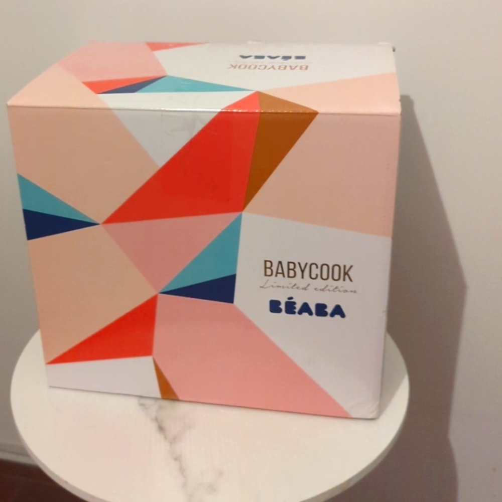 BEABA Babycook RoseGold4 in 1 Steam Cooker and Blender,4.5 Cups, Dishwasher Safe